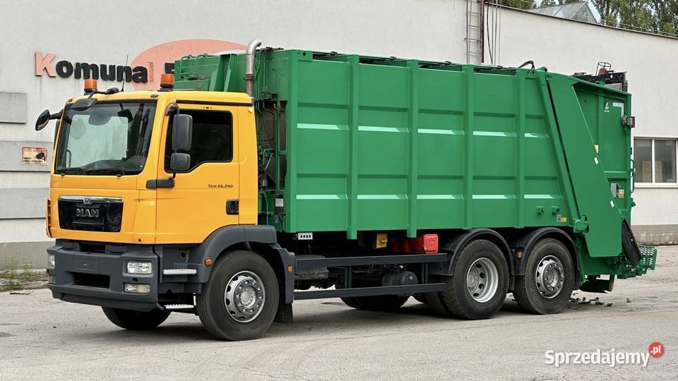 MAN TGM 26290 śmieciarka Manual ZOELLER 21m3 Nowiny