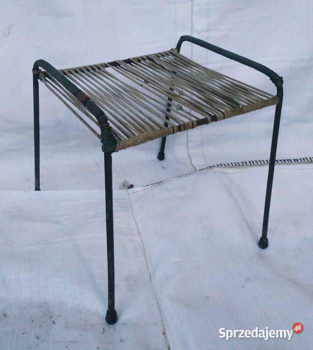 Gazetnik podnóżek stolik nocny RETRO PRL VINTAGE Stoliki kawowe i ławy Warszawa