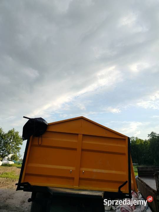 Przyczepa tandem 12ton bezcrejestracji Celli Przyczepy rolnicze Stanisławów sprzedam