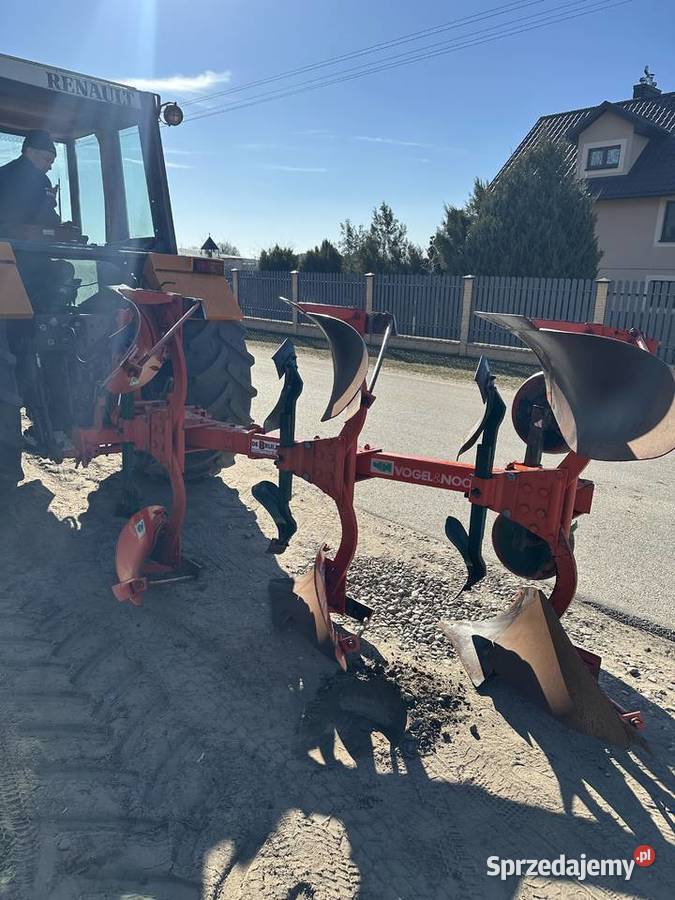 Pług VogelNoot 3 skibowy obrotowy mazowieckie Łyse