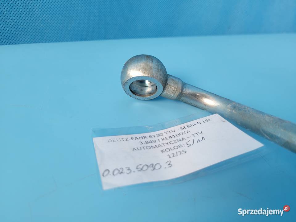 DEUTZFAHR 6130 TTV RURA PRZEWÓD PALIWA 002350903 kujawsko-pomorskie Kolno