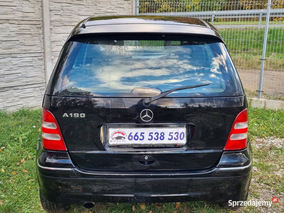 Mercedes A190 2002r 125 Rok produkcji 2002 Świebodzice