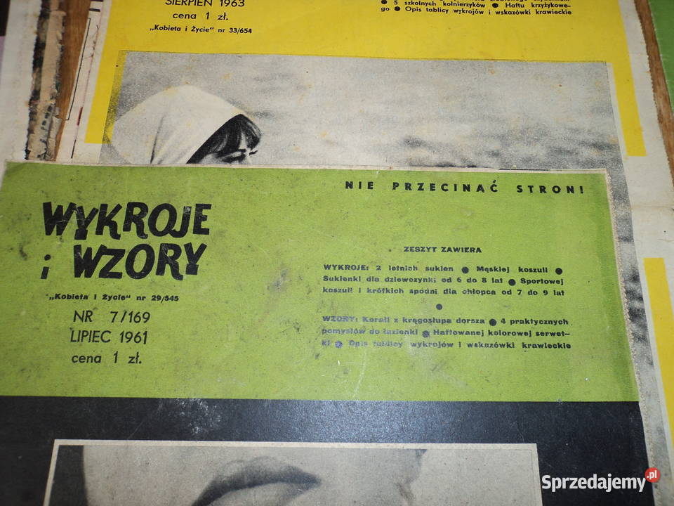 Wykroje i wzory Kobieta i życie 4 Nowy Sącz