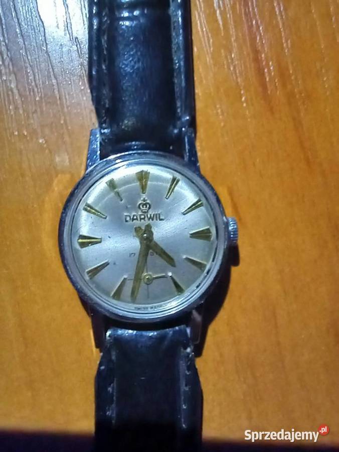 Zegarek żeński darwil 17 rubis 7012 Swiss lata Łódź sprzedam