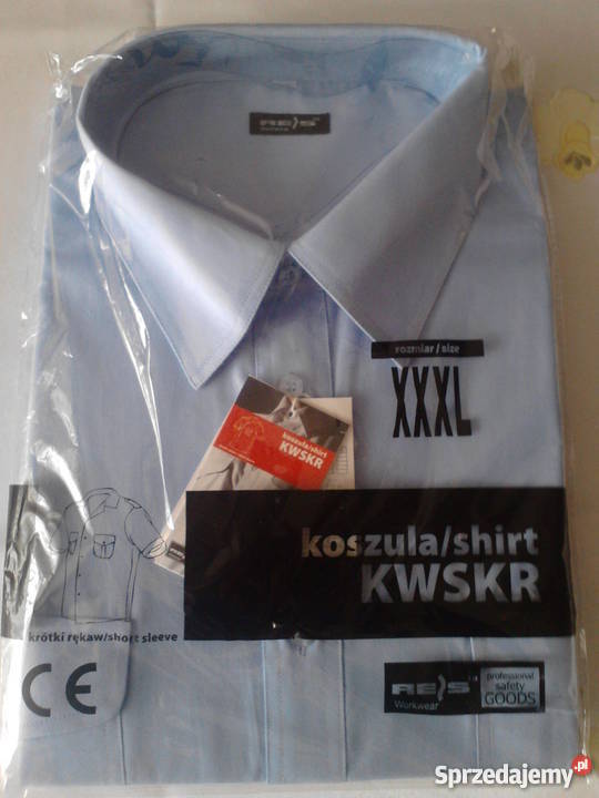 KOSZULA Robocza MĘSKA KrótkiI RĘKAW Pozostałe Katowice