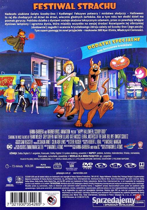 SCOOBYDOO WESOŁEGO HALLOWEEN Filmy Kalisz