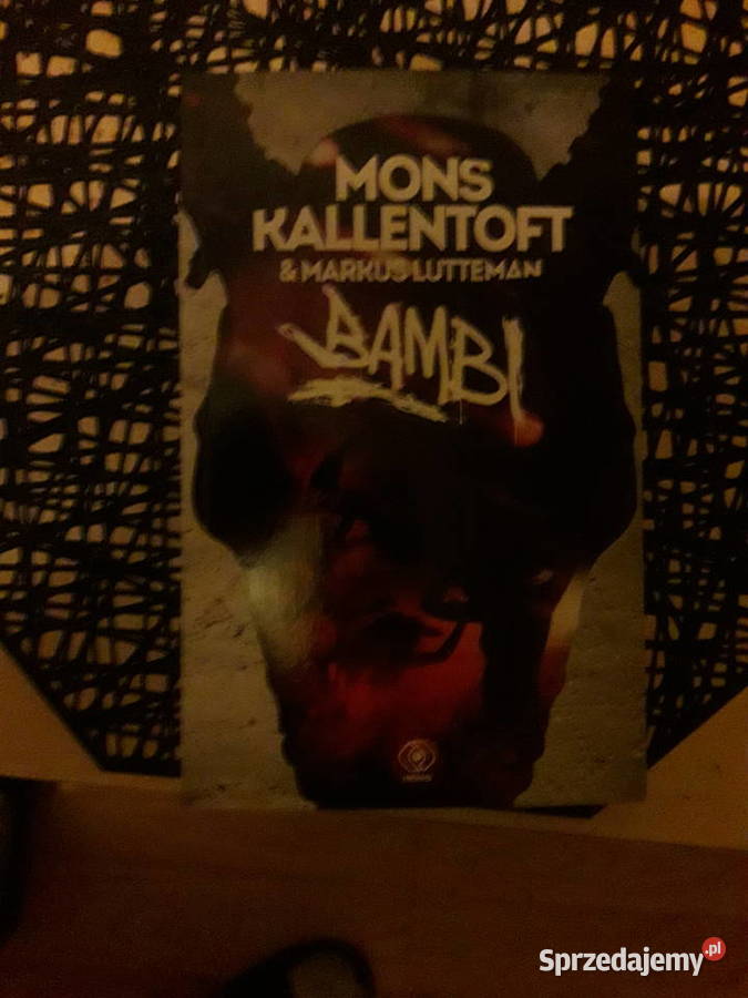 Bambi Zack Herry Tom 3 Kallentoft Mons Lutteman miękka mazowieckie