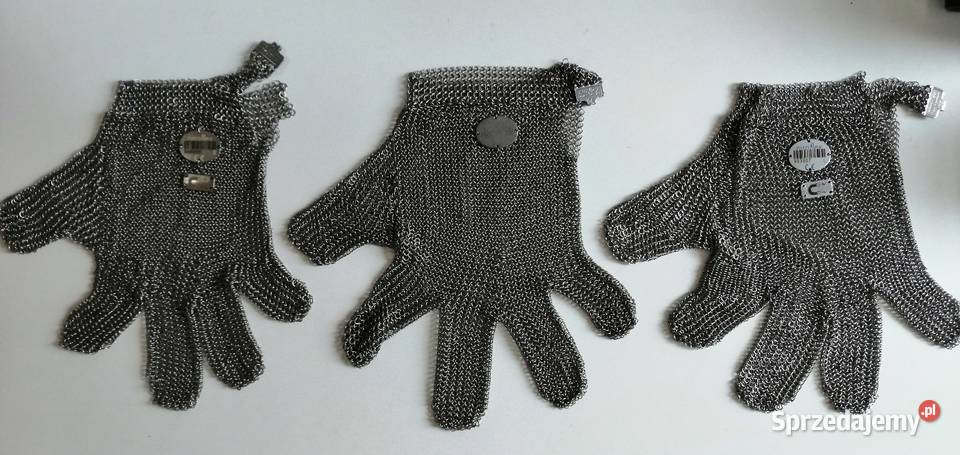 Metalowe rękawice masarskie 3 S M L Ostrzeszów