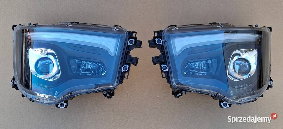 MERCEDES ACTROS MP5 AROCS ANTOS REFLEKTOR PRAWY lubuskie Bieleń sprzedam