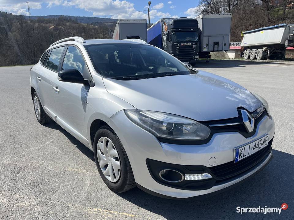 Renault megane III lift 2015 15dci Rok produkcji 2015 małopolskie Mszana Dolna