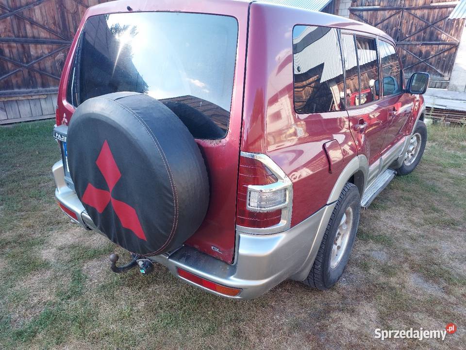 pajero 3 32 4x4 7osób czerwony Pajero Krasnobród