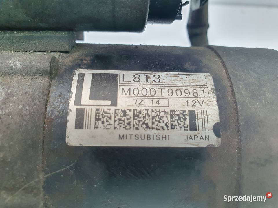 ROZRUSZNIK Mazda 3 20 16V oryginał M000T90981 osobowe Układ elektryczny silnika Chełm