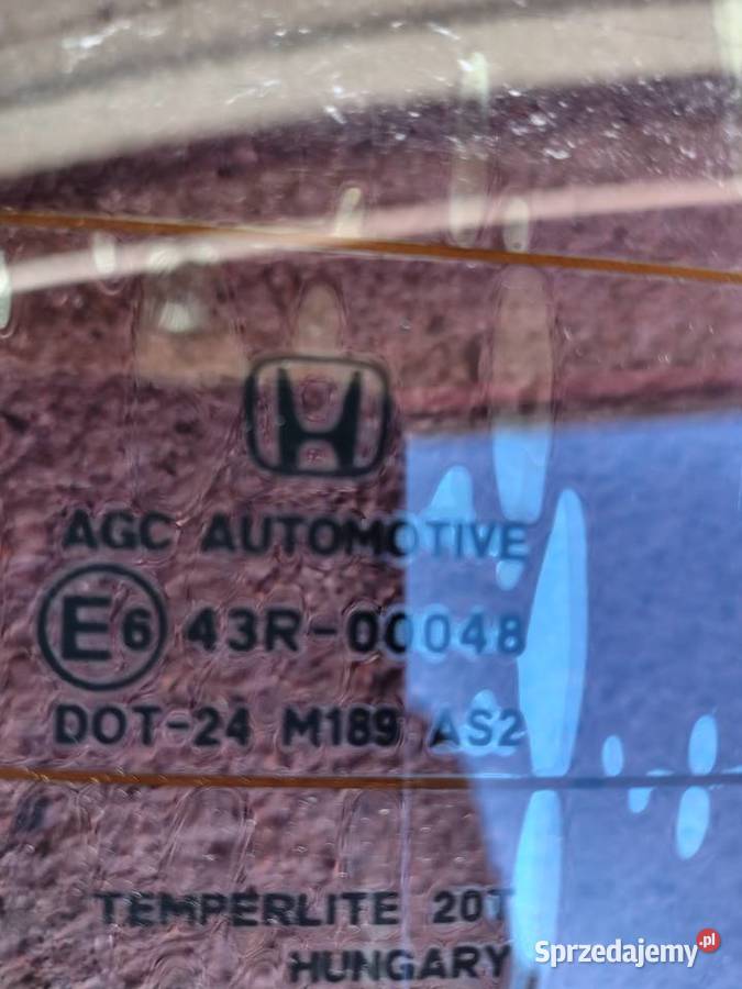 Szyba tylnia Honda CRV 3 lubelskie Przybysławice