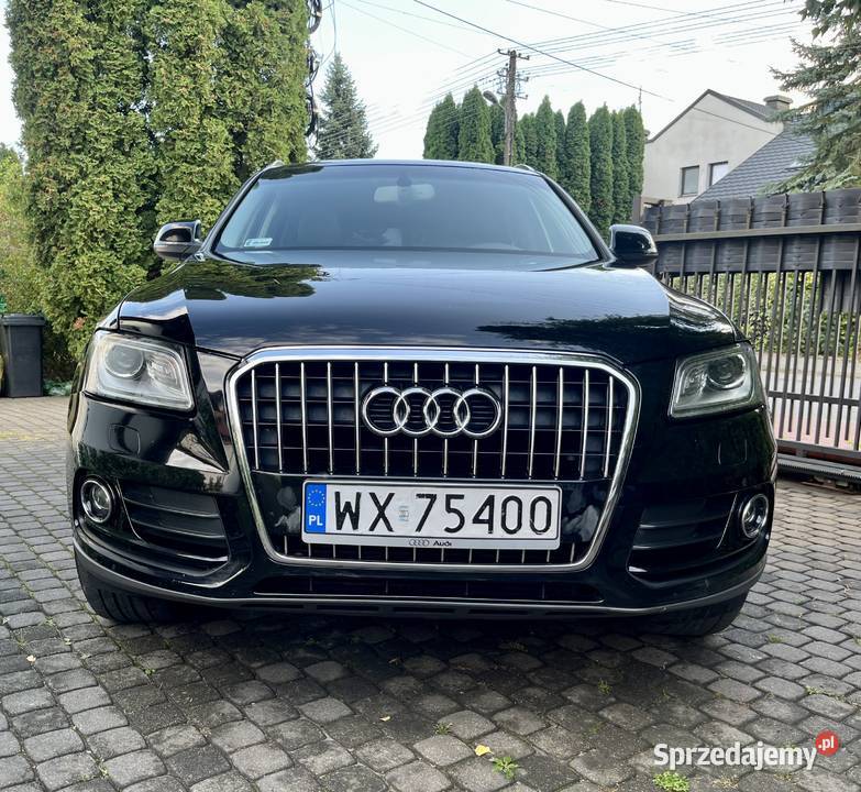 Zadbane Audi Q5 20 TFSI Quattro Tiptronic 2013 r benzyna mazowieckie Warszawa