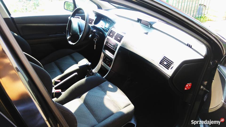 Czarny PEUGEOT 307 II 16 16V Pb 2006 HB 5 drzwi Żary