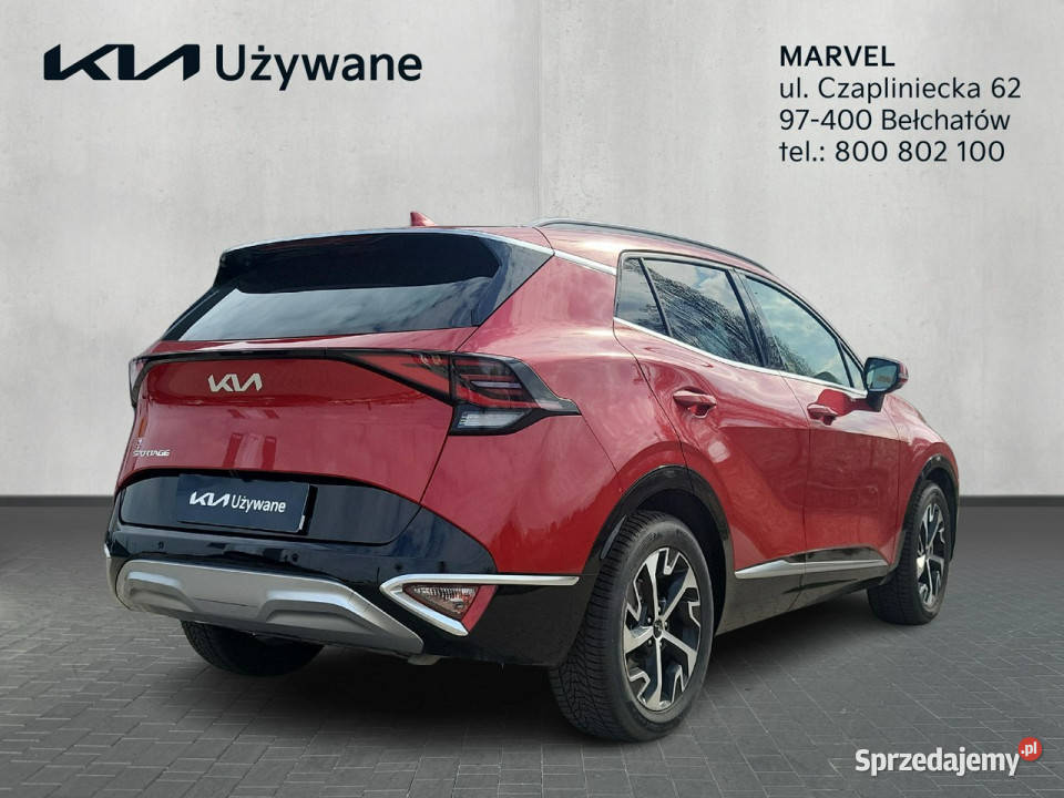 Kia Sportage 16 TGDI 160 7DCT FWD Wersja światła przeciwmgielne Sportage Bełchatów