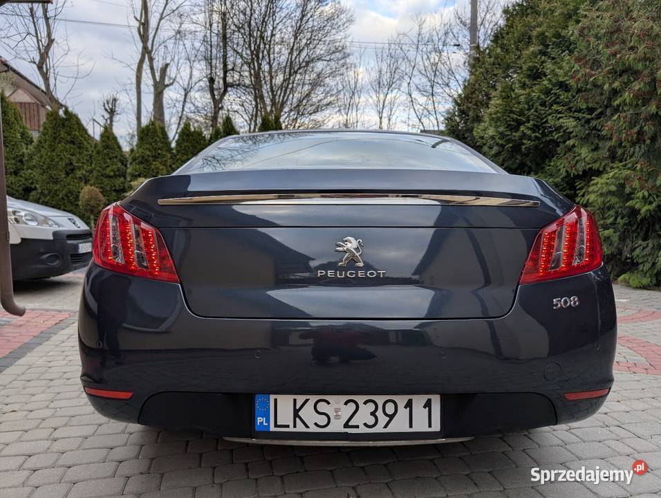 Peugeot 508 20 HDI 163 welurowa tapicerka