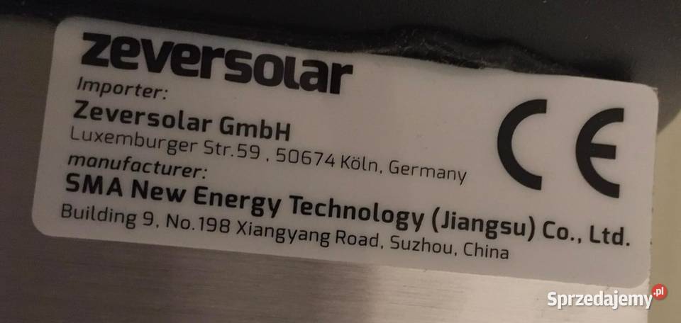 Falownik inwerter Zeverslar 3680 W 1fazowy 1F Kraków