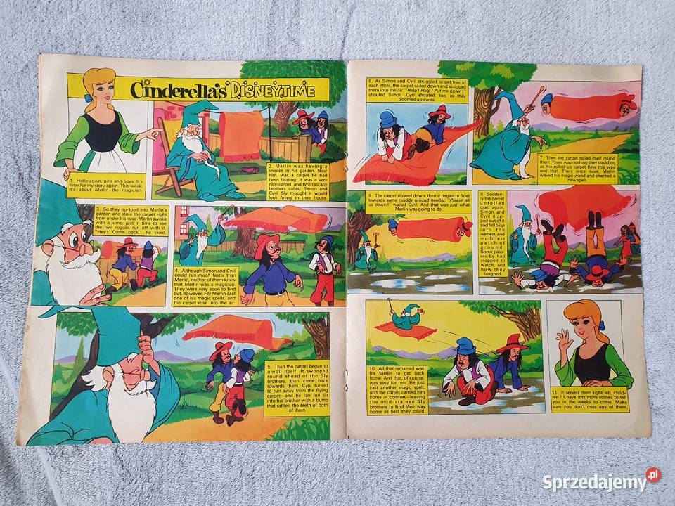 Disneyland komiks z 1973 roku w jęz angielskim Gdynia sprzedam