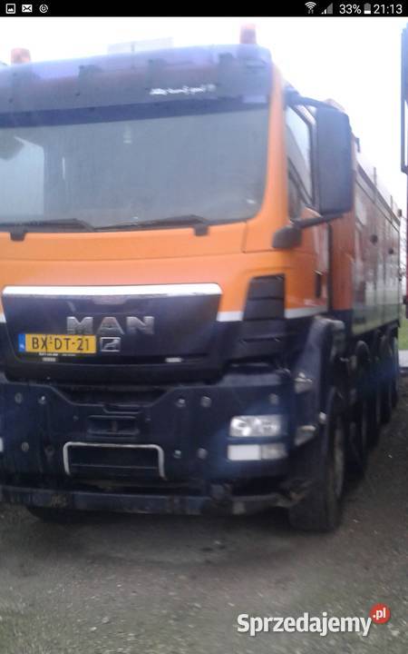 5 osi wywrotka Man Tgs 10x8 wywrotka