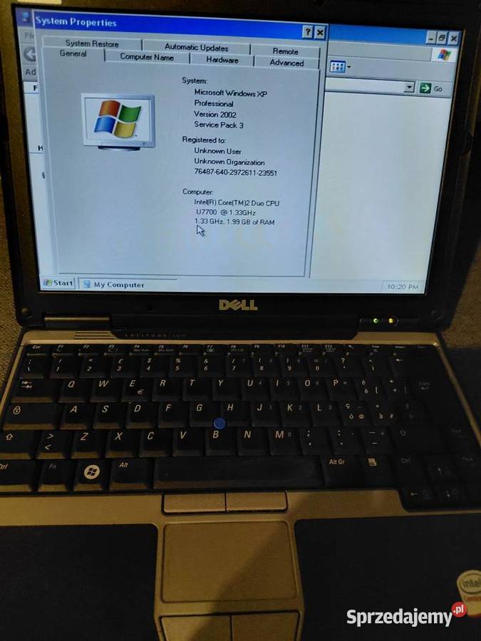 Sprzedam notebook dell latitude d430 łódzkie