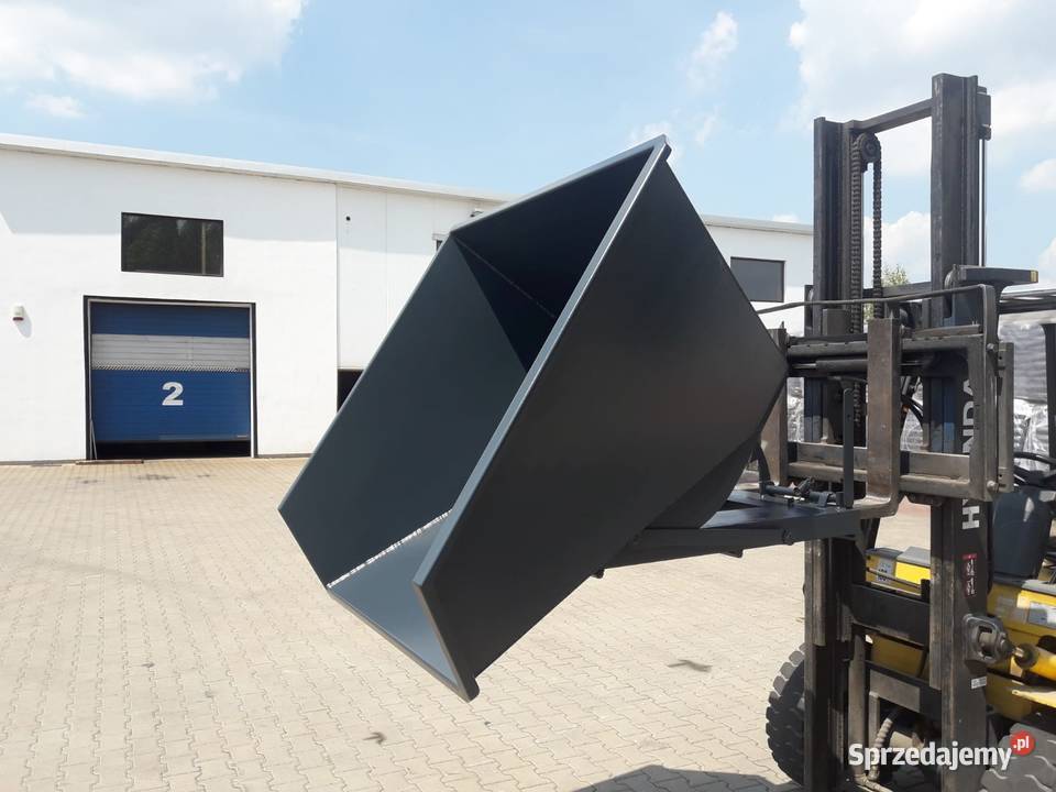 Kontener Samowyładowczy NTZ 600L duże i ciężkie