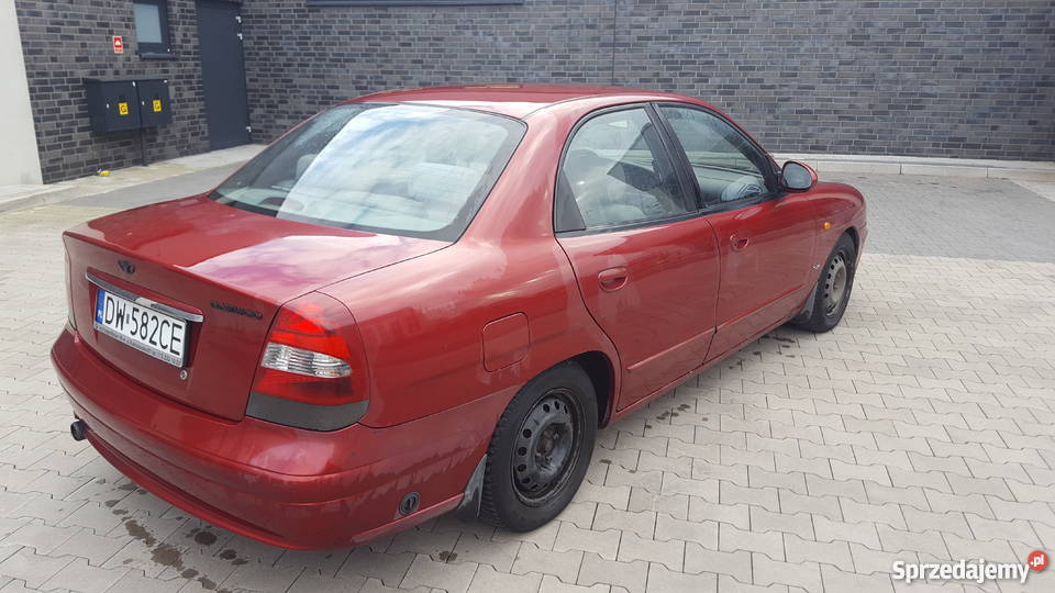 Daewoo Nubira II 16 benzyna sekwencyjna poduszka powietrzna Wrocław