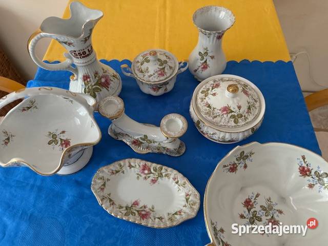 Serwis komplet porcelanowy PRL vintage Chodzież śląskie Częstochowa sprzedam