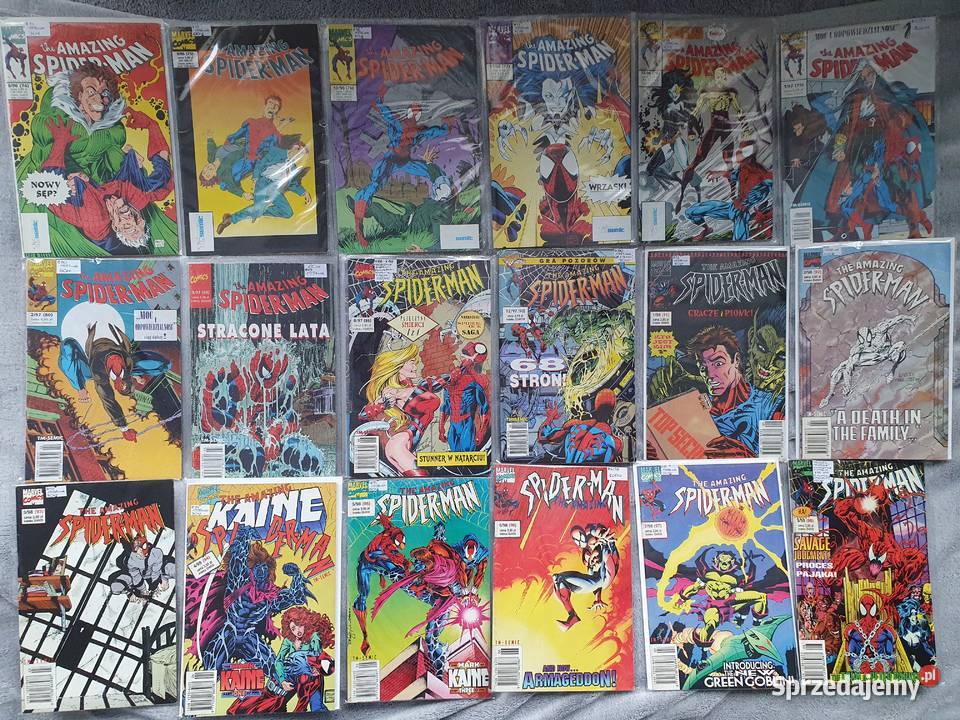 SpiderMan wydawnictwo TMSemic zestaw 93 komiksów