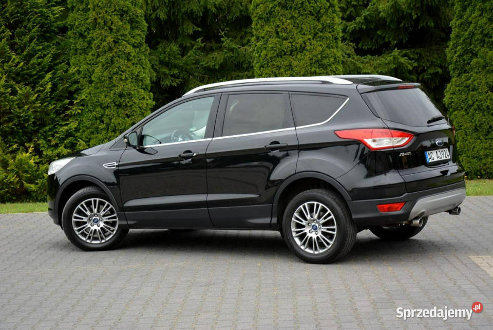 Ford Kuga Panorama AWD Skóry BiXenon Ledy Sony centralny zamek mazowieckie Ostrów Mazowiecka