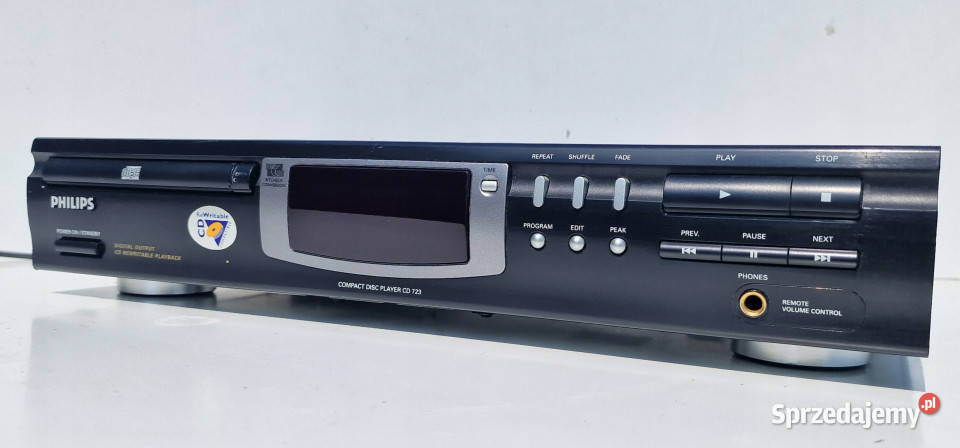 PHILIPS CD 723 Odtwarzacz kompaktowy CD player Odtwarzacze CD i MD
