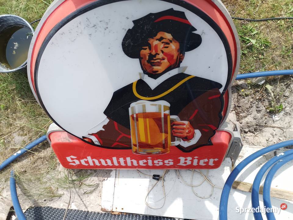 Stara reklama piwa schultheiss bier Gorzów Wielkopolski