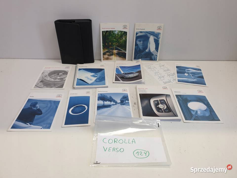 Corolla Verso II INSTRUKCJA Obsługi Książka Chełm