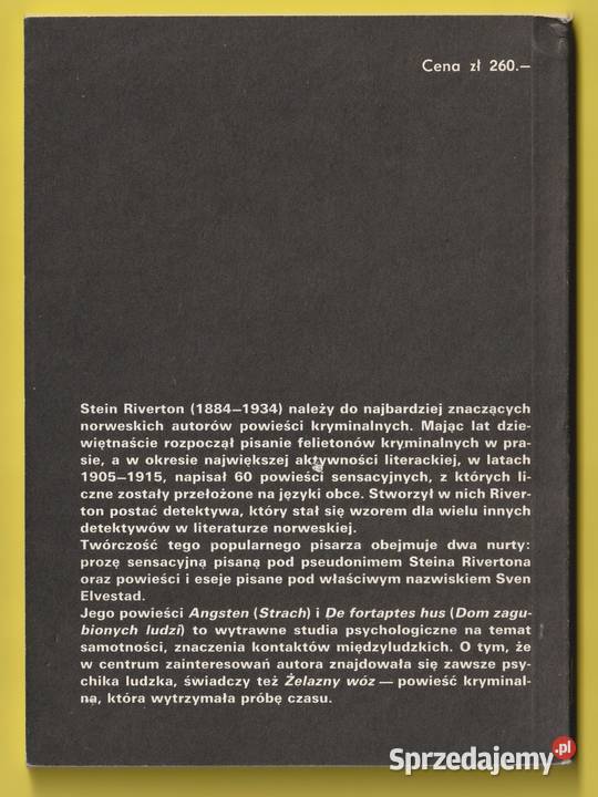 ŻELAZNY WÓZ STEIN RIVERTON 1988 łódzkie Łódź