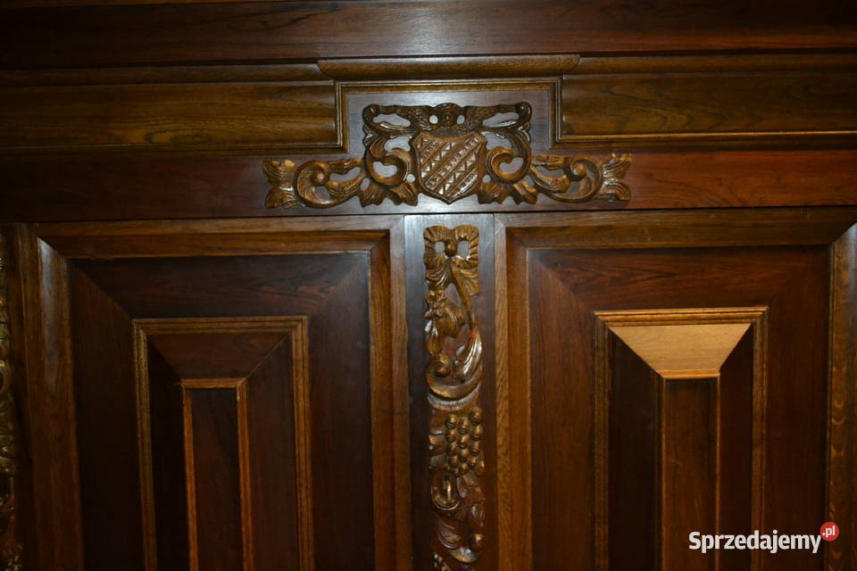 szafa holenderska dąb orzech 2 Będzin