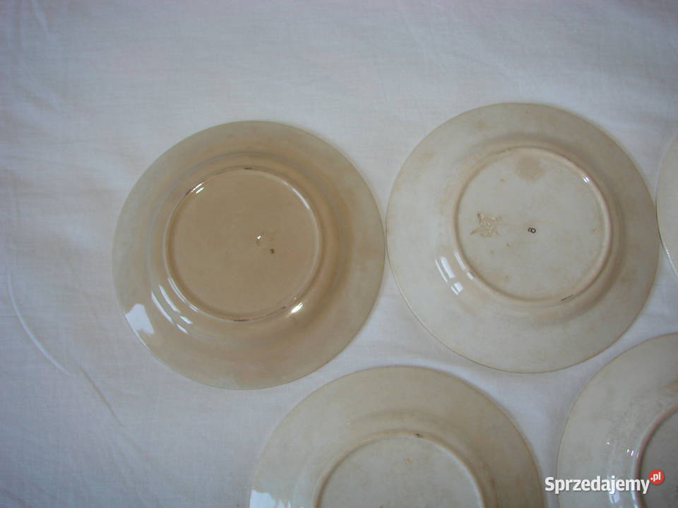 Gustafsberg stare porcelanowe talerzyki Pruszcz Gdański