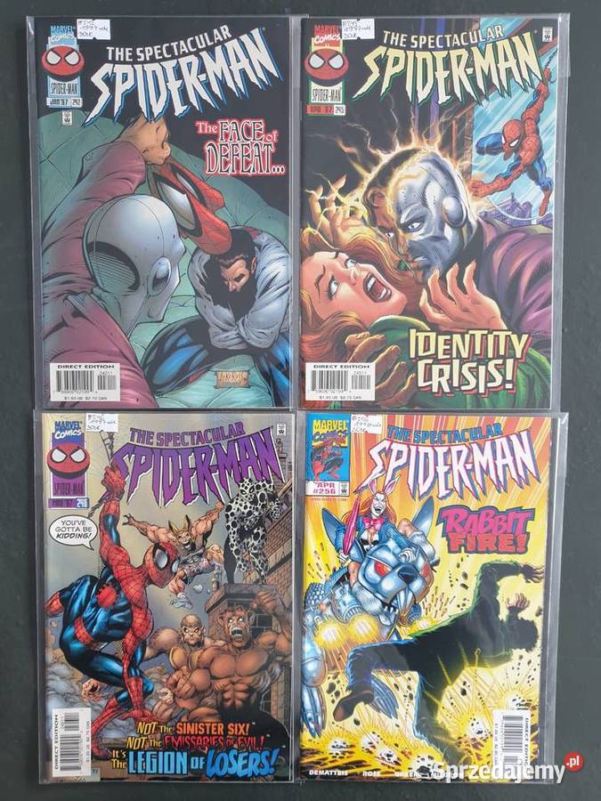 Spectacular SpiderMan 21 komiksów Gdynia sprzedam