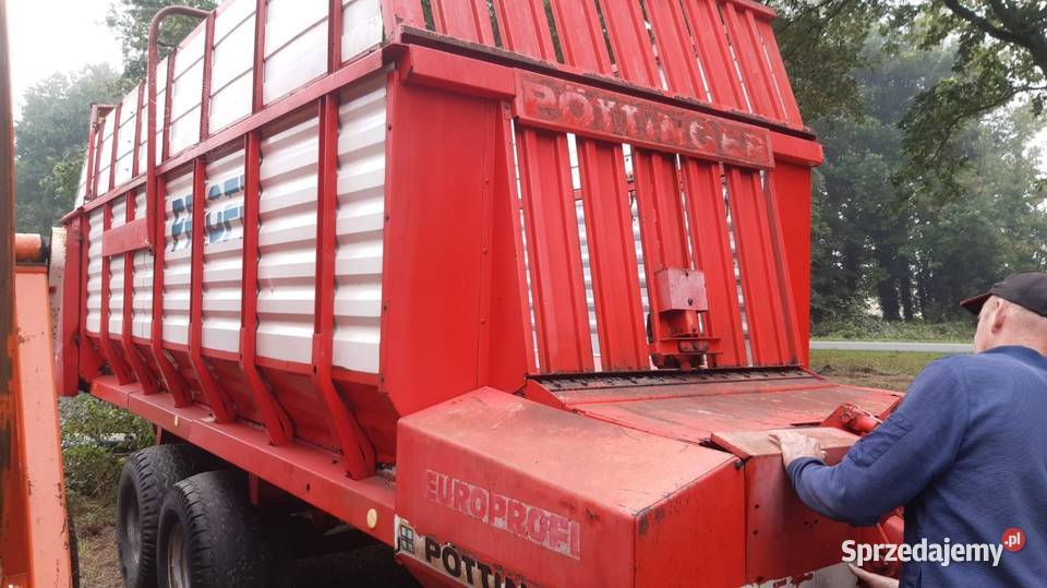 Przyczepa samozbierająca Pottinger Europrofi Rolnictwo