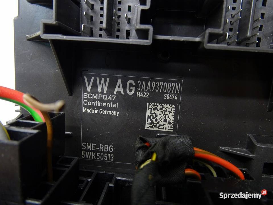 MODUŁ KOMFORTU BORDNETZ BCM 3AA937087 VW PASSAT