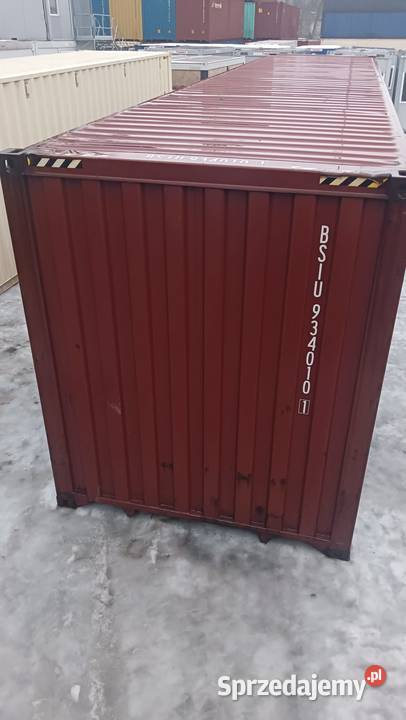 OKAZJA kontener morski używany 40HC 12m Pewny Zgierz