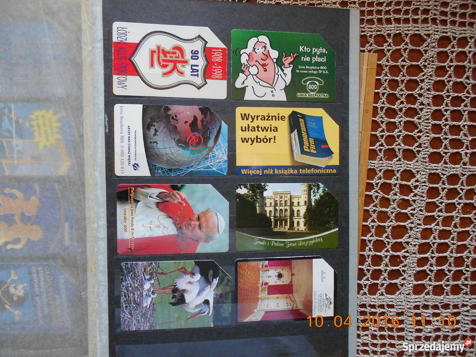 Karty telefoniczne Łódź sprzedam