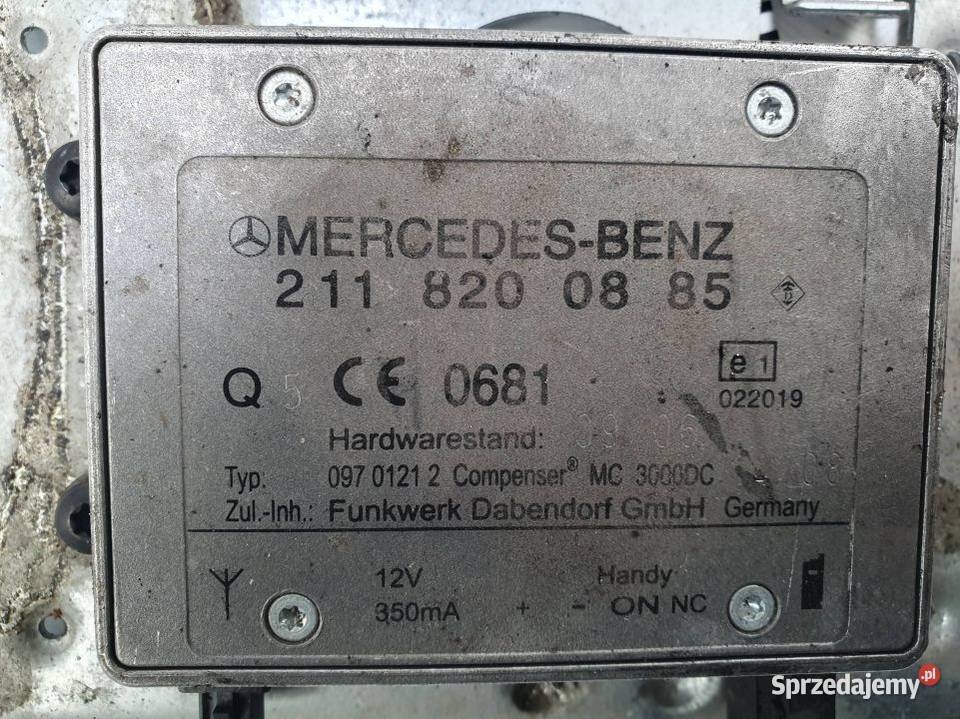 MODUŁ MERCEDES RKLASA W251 320 PRZED LIFT 4MATIC osobowe Lipno