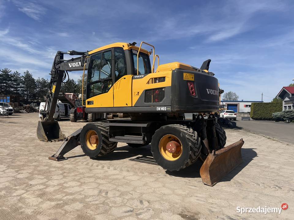 Koparka kołowa Volvo EW140D małopolskie Zator sprzedam