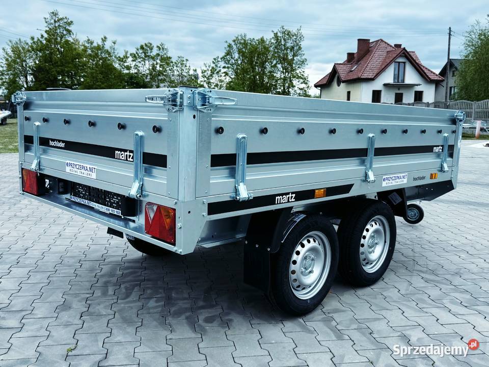 Przyczepa lekka MARTZ HOCHLADER 2502 075T 2w1 pełny VAT