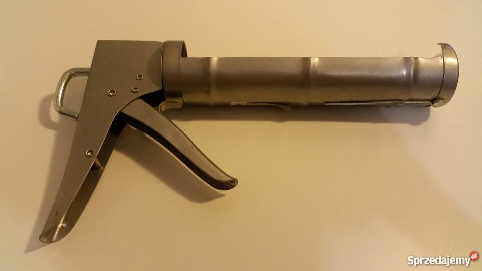 Pistolet wyciskacz mas silikonu kleju akrylu tub Wrocław