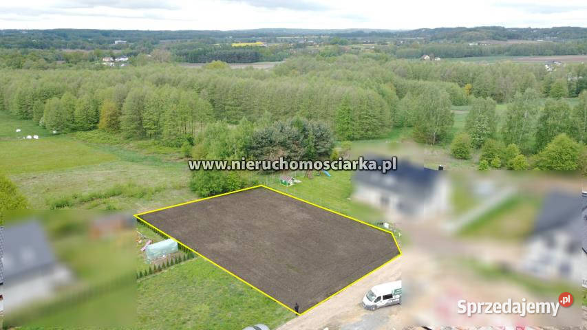 sprzedaży gruntu 1268m2 Skrzyszów