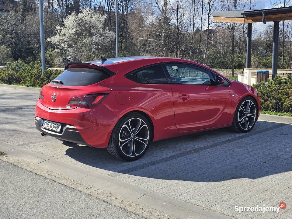 Opel Astra J GTC 20 CDTI nieuszkodzony Gołkowice Górne