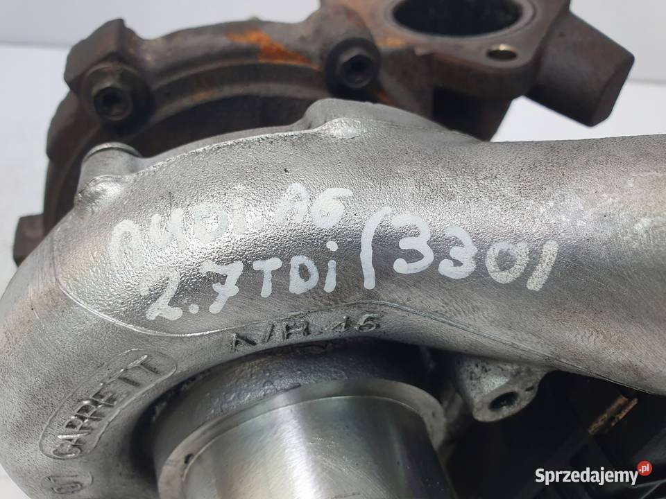 TURBOSPRĘŻARKA Audi A6 C6 27 TDI turbo