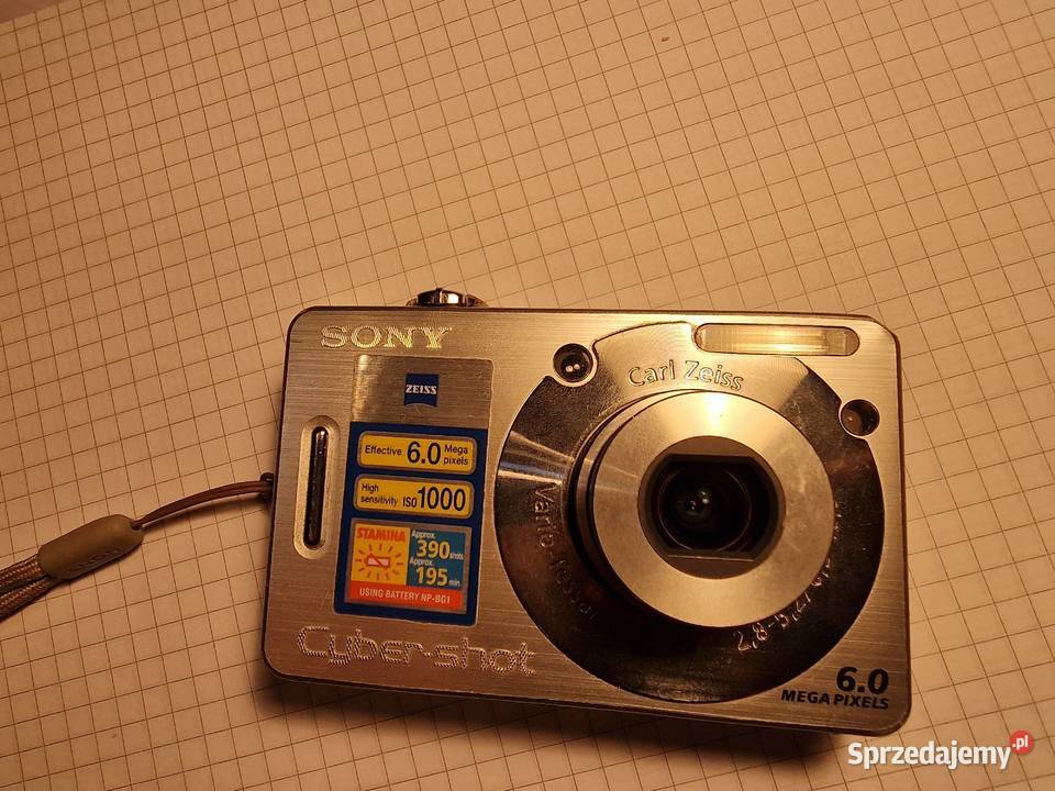 Aparat fotograficzny Sony Cyber Shot Stargard