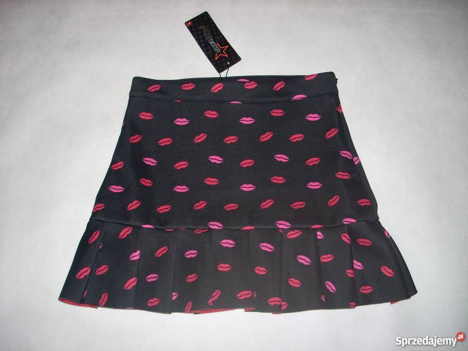 YORKER Modna spódnica Falbanka NOWA 32 34 XS Rozmiar 34(XS)